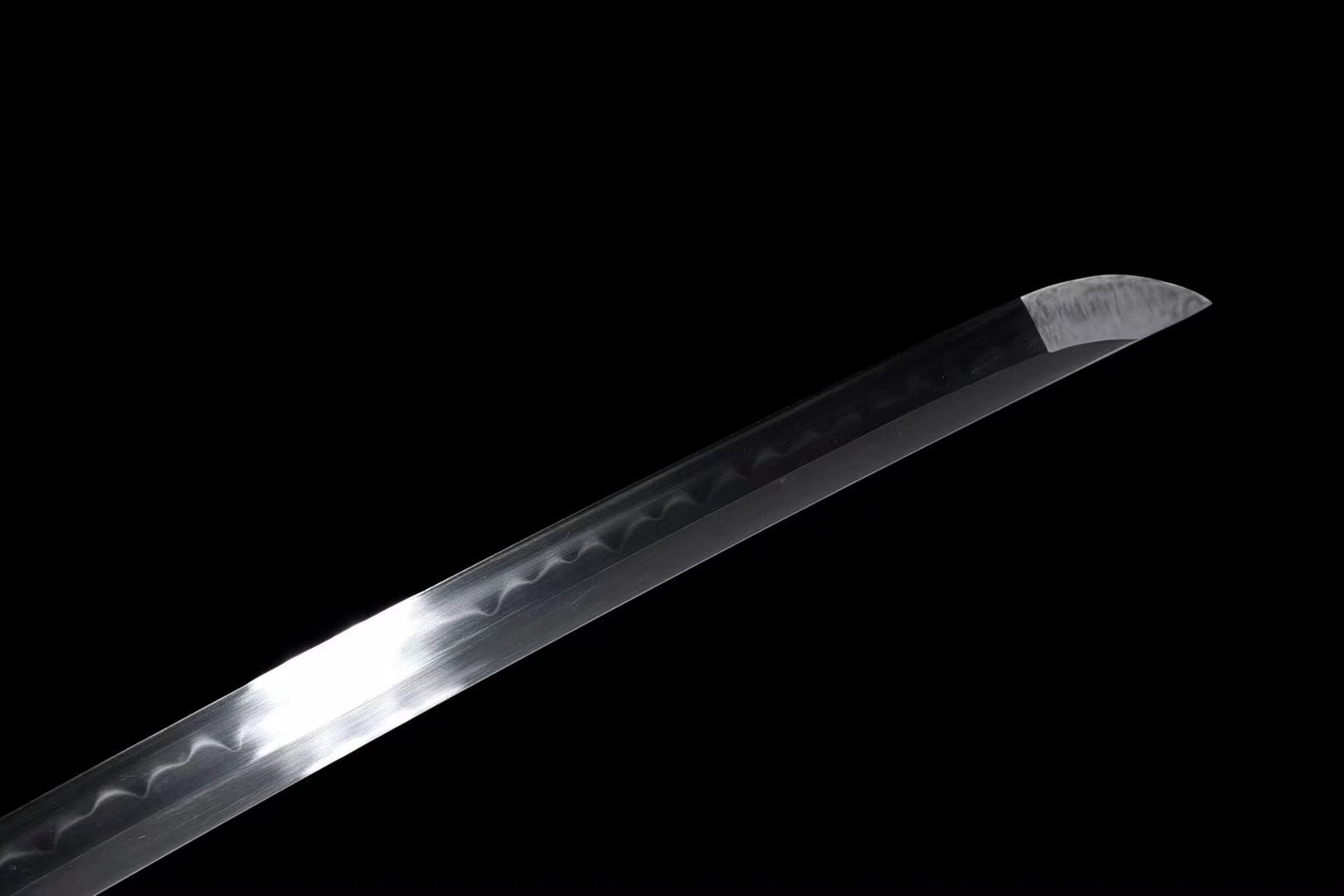 Katana | T10 Steel Tempered | Copper Accessories | Ray-skin Sheath Handle |  Real hamon | Hand forged |  Battle-ready | Razor sharp | Full-tang - Spartan Blades Club - 陳氏劍莊1892