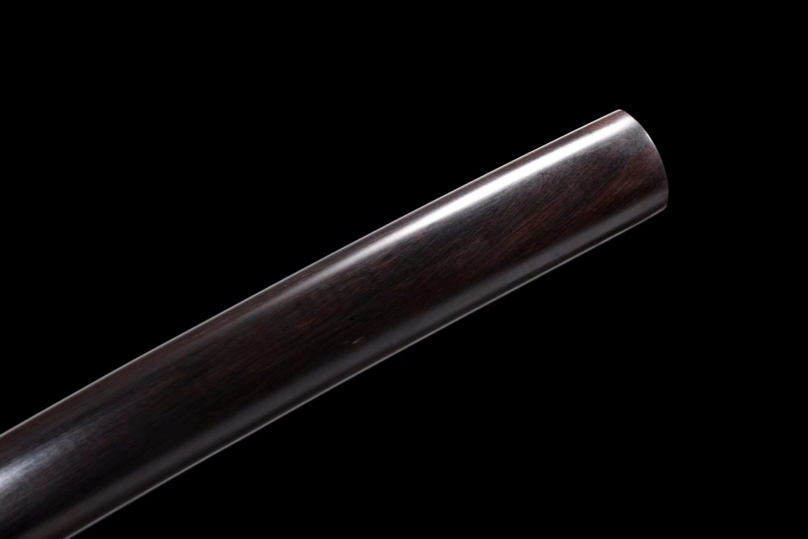 Shirasaya| T10 Steel Clay tempered | Ebony Sheath | Copper Accessories | Hand forged sharpened | Full-tang | Battle-ready | Razor sharp | High performance - Spartan Blades Club - 陳氏劍莊1892