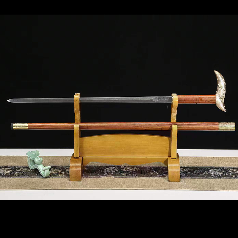 CONFOR CANE SWORD Damascus Steel Handcrafted Battle Ready - Spartan Blades Club - 陳氏劍莊1892