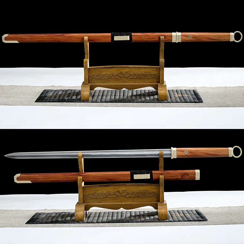 Warrior Sword | Double edges | Damascus Steel | Battle ready | Handcrafted - Spartan Blades Club - 陳氏劍莊1892