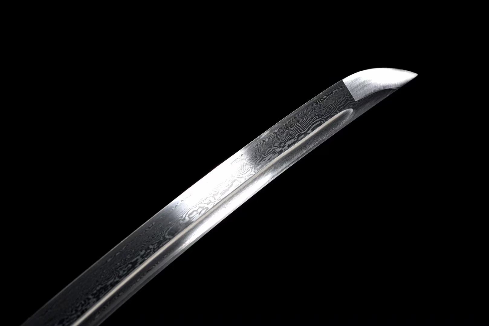 Tachi | Damascus Steel |  Dragon Motif | Brass Fittings | Full-tang | Battle-ready | razor sharp | Spartan Blades Club | CHEN'S SWORDS 1892 - Spartan Blades Club - 陳氏劍莊1892