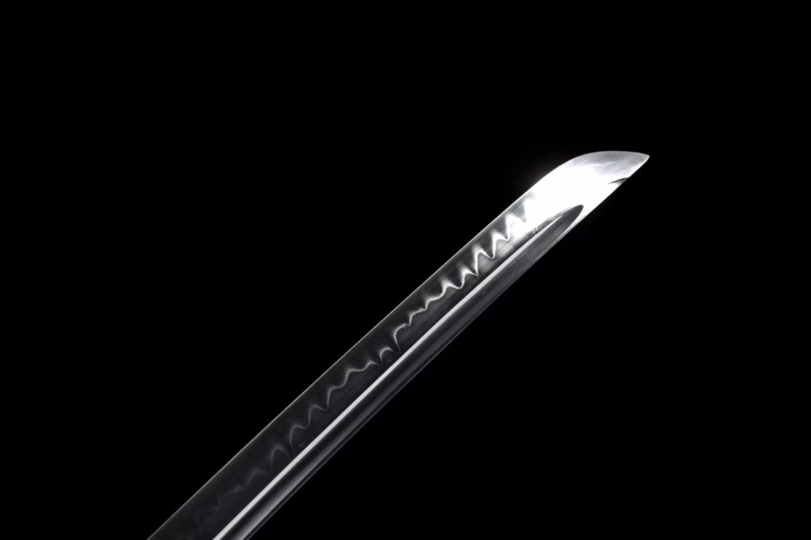 Katana | T10 Steel Clay-Tempered | Real hamon | Dragon | Black | Wooden Lacquer sheath | High performance | Battle-ready | Razor sharp | Full-tang - Spartan Blades Club - 陳氏劍莊1892