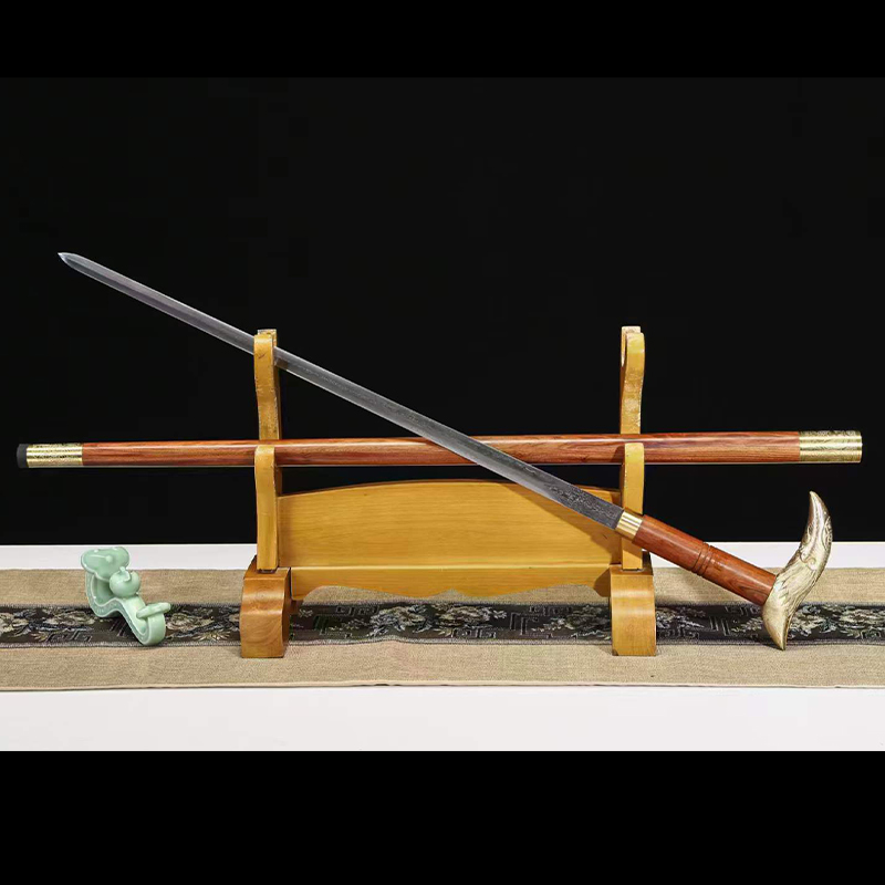 CONFOR CANE SWORD Damascus Steel Handcrafted Battle Ready - Spartan Blades Club - 陳氏劍莊1892