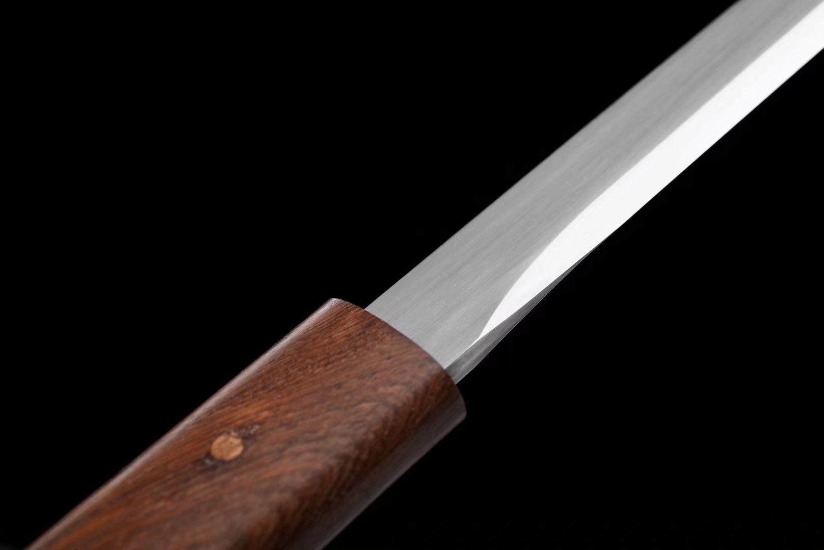 Shirasaya Chokuto| Ebony Sheath | High manganese steel Hand forged | Hand sharpened | Razor sharp | Battle-ready | Full-tang - Spartan Blades Club - 陳氏劍莊1892