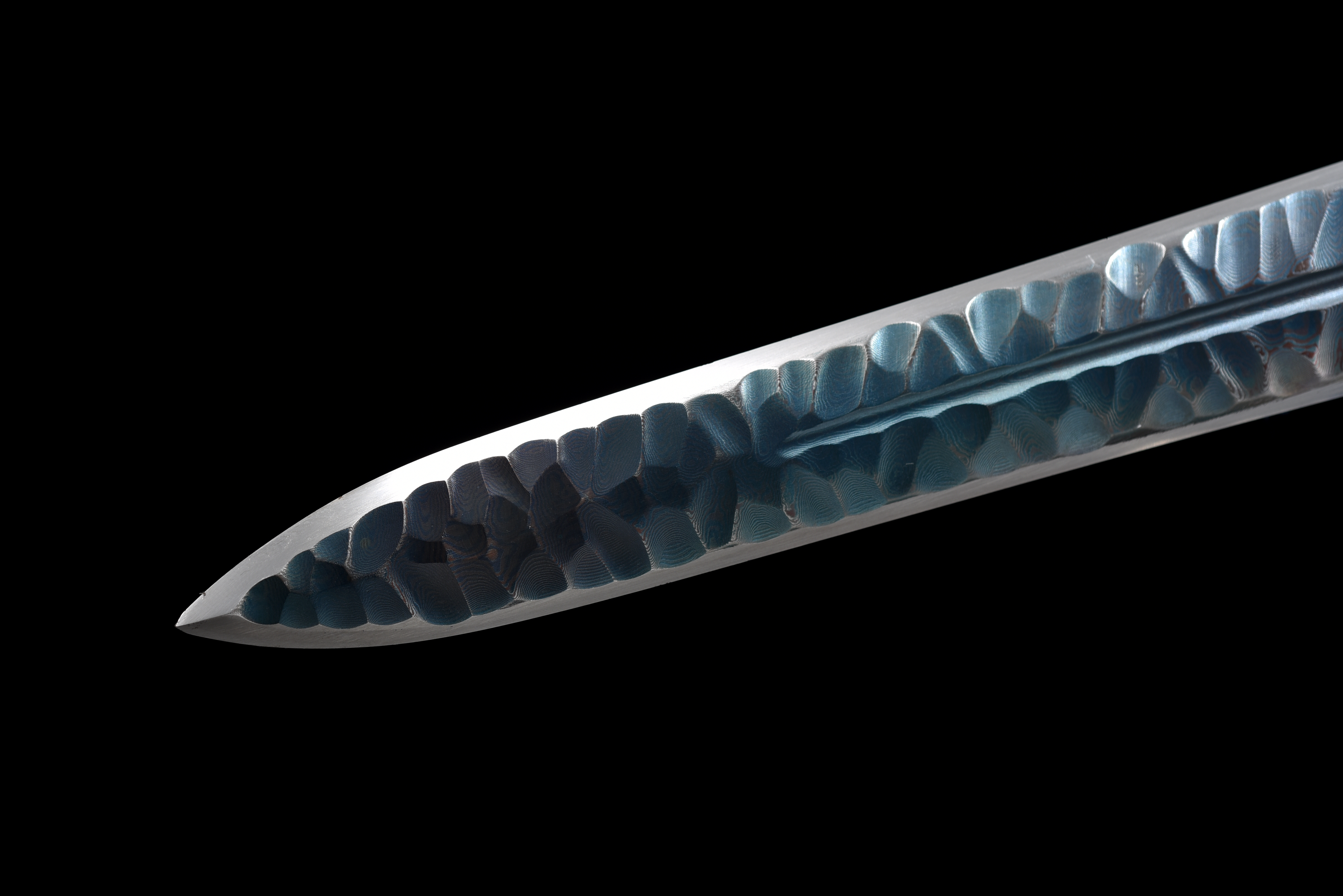 TITAN ROAR 4 | One-Piece Sword | Damascus Steel | Handcrafted | Double-edges - Spartan Blades Club - 陳氏劍莊1892