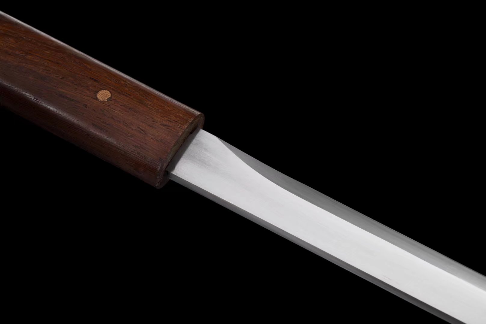 Shirasaya Chokuto| Ebony Sheath | High manganese steel Hand forged | Hand sharpened | Razor sharp | Battle-ready | Full-tang - Spartan Blades Club - 陳氏劍莊1892