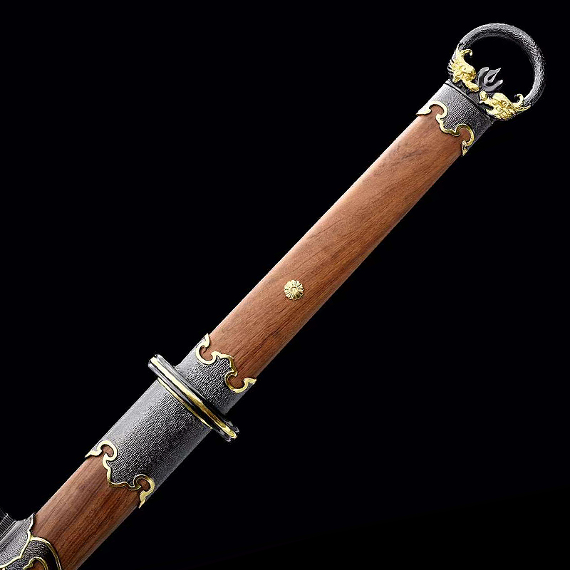 Battle Ready Sword | Real Sword | Damascus Steel | Twisted Pattern | Handcrafted - Spartan Blades Club - 陳氏劍莊1892