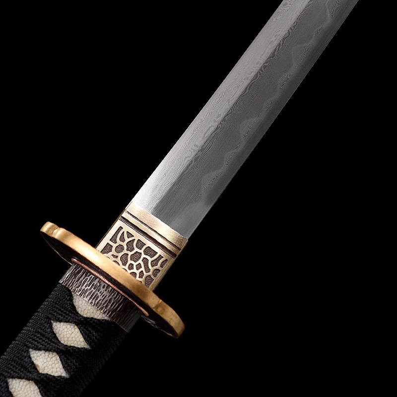 SOLAR SAMURAI | KATANA | Damascus steel - Clay-tempered - Spartan Blades Club - 陳氏劍莊1892