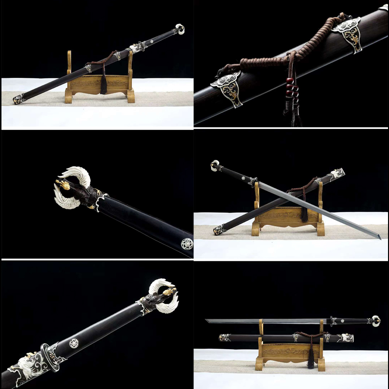 Ancient Phoenix | Battle-Ready Premium Sword | Thousands layers steel | Clay tempered | Handcrafted - Spartan Blades Club - 陳氏劍莊1892