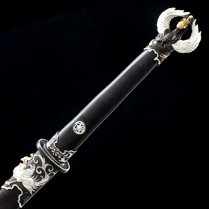 Ancient Phoenix | Battle-Ready Premium Sword | Thousands layers steel | Clay tempered | Handcrafted - Spartan Blades Club - 陳氏劍莊1892