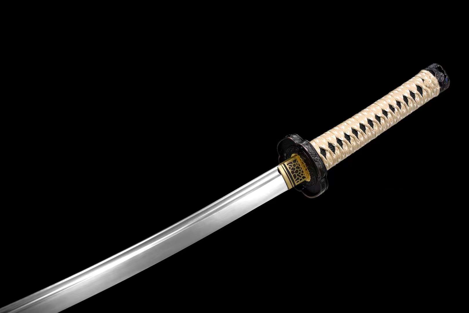 黄金の菊の剣 Golden Chrysanthemum Tachi Samurai Katana Sword Full-Tang - Spartan Blades Club - 陳氏劍莊1892