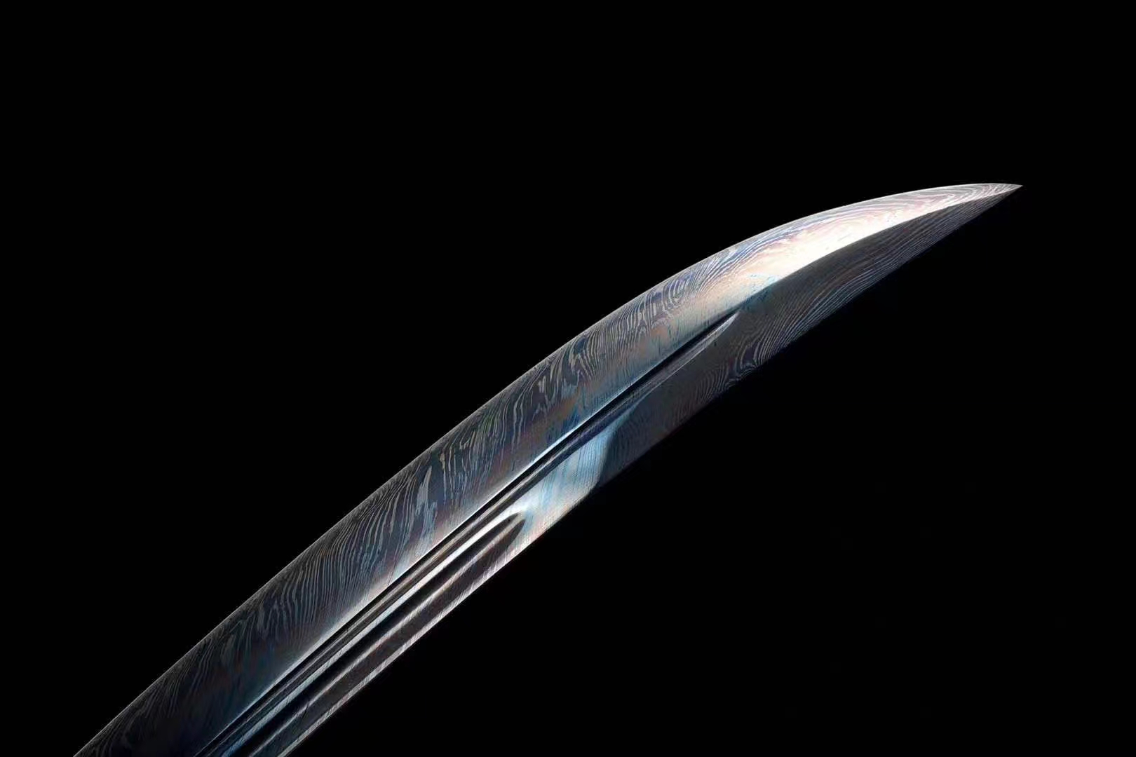 Viking Style Blade | Damascus Steel | One-Piece | Handcrafted - Spartan Blades Club - 陳氏劍莊1892