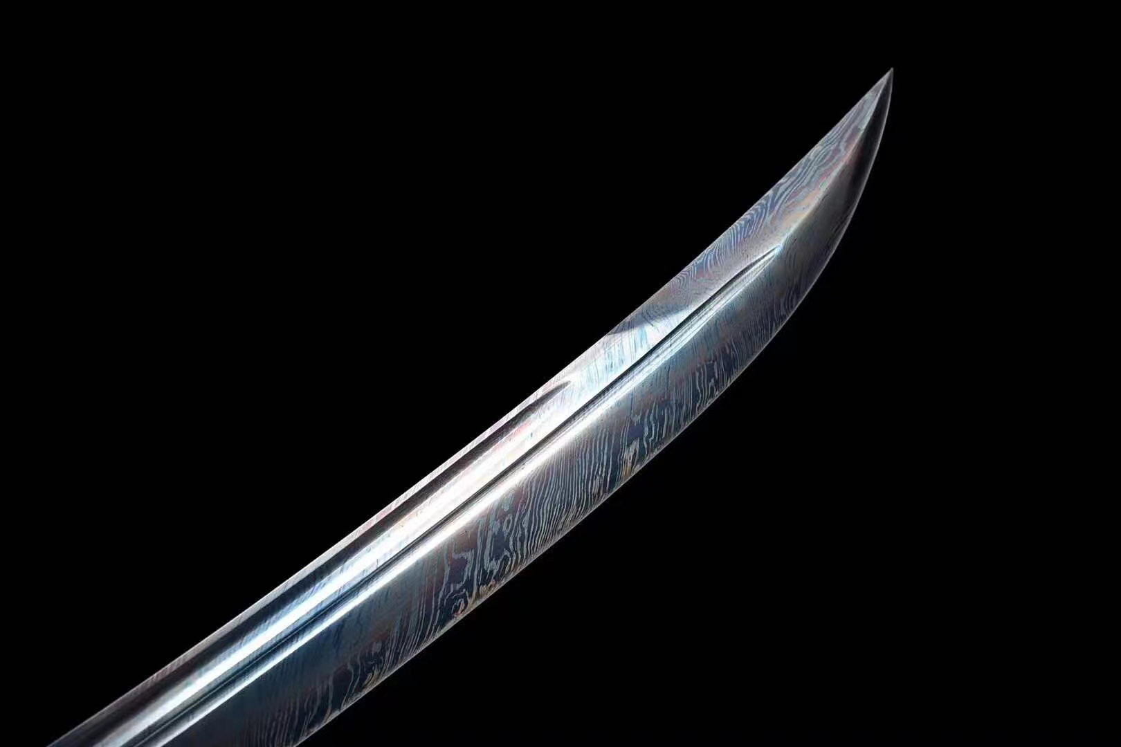 Viking Style Blade | Damascus Steel | One-Piece | Handcrafted - Spartan Blades Club - 陳氏劍莊1892