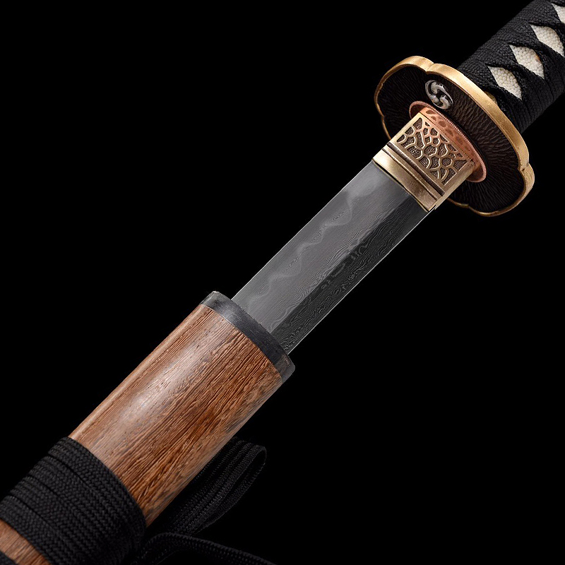 SOLAR SAMURAI | KATANA | Damascus steel - Clay-tempered - Spartan Blades Club - 陳氏劍莊1892