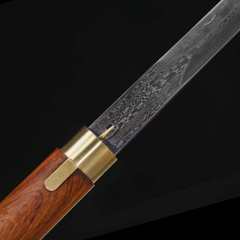 CONFOR CANE SWORD Damascus Steel Handcrafted Battle Ready - Spartan Blades Club - 陳氏劍莊1892