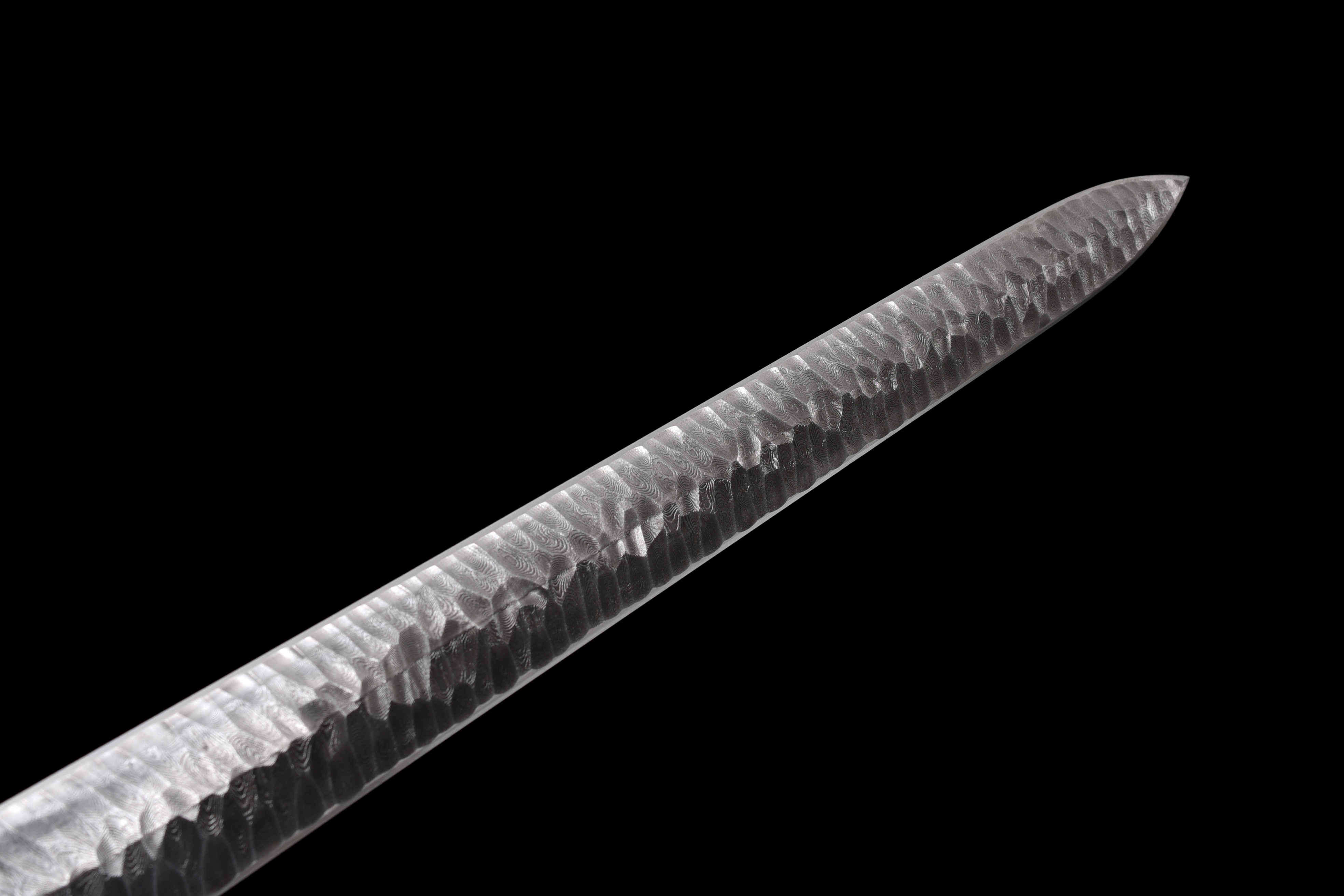 TITAN ROAR3 One-Piece Sword | Damascus Steel | Handcrafted - Spartan Blades Club - 陳氏劍莊1892