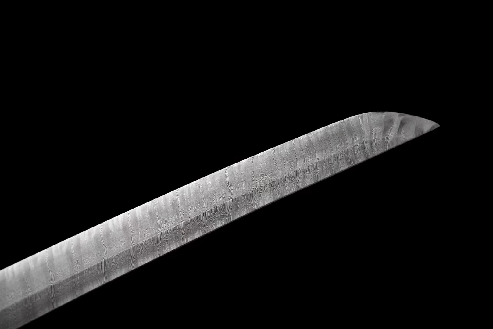 Tachi | Damascus Real hamon | Copper Gilded Glided silver Sheath Accessories Handle  | High performance | Battle-ready | Full-tang - Spartan Blades Club - 陳氏劍莊1892