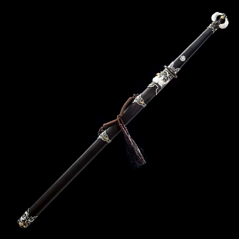 Ancient Phoenix | Battle-Ready Premium Sword | Thousands layers steel | Clay tempered | Handcrafted - Spartan Blades Club - 陳氏劍莊1892