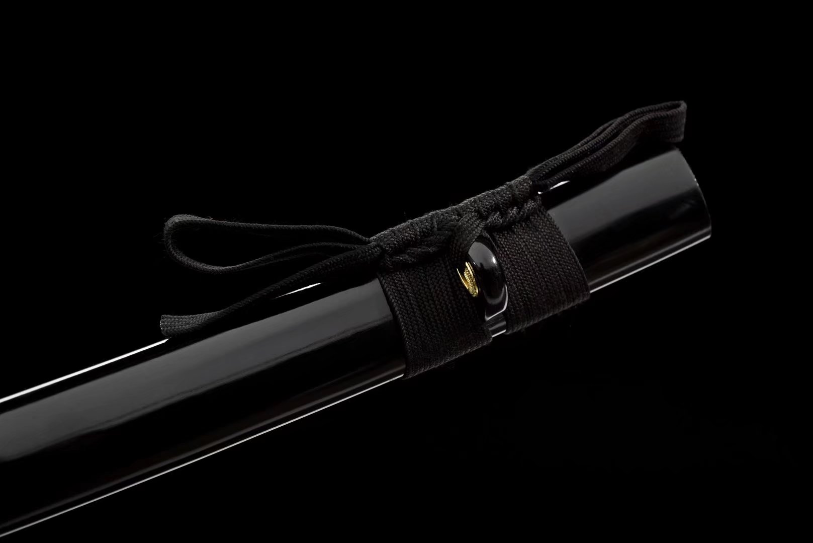 Katana |  Damascus | Real hamon | Copper Hollow out Gilded Glided silver | Wooden Lacquer | Hand forged | Battle-ready | Full-tang - Spartan Blades Club - 陳氏劍莊1892