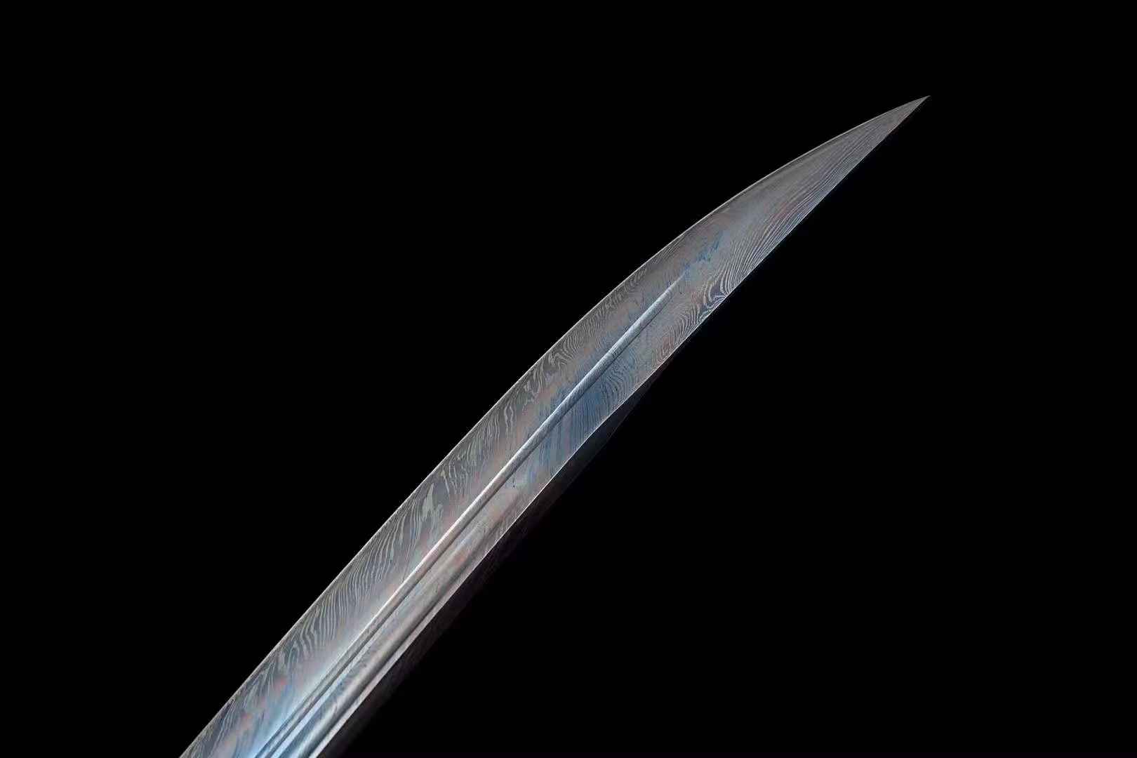 Viking Style Blade | Damascus Steel | One-Piece | Handcrafted - Spartan Blades Club - 陳氏劍莊1892