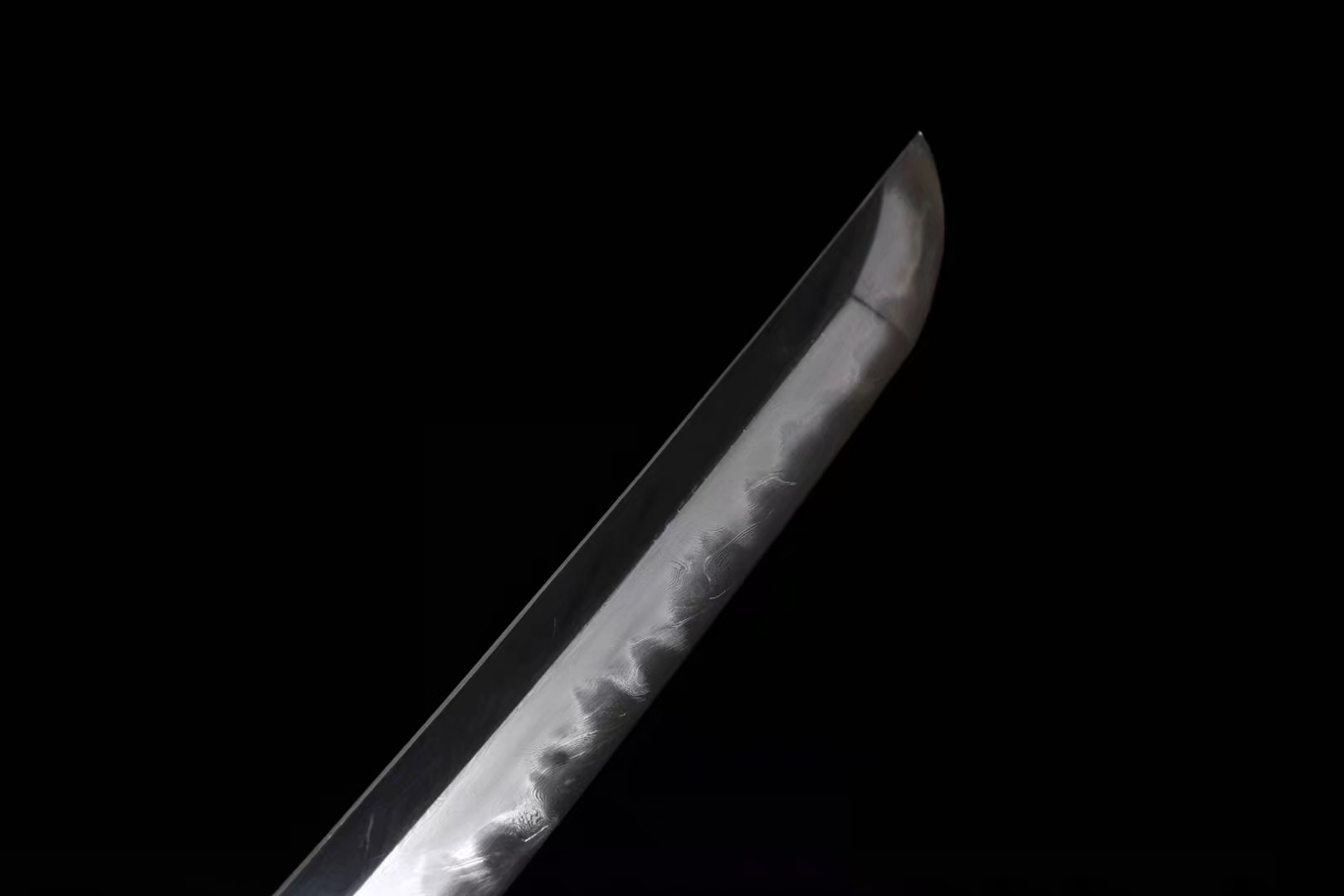 Tachi | Damascus Clay Tempered | Ray-skin Sheath | Ray-skin Handle | Copper Gilded Glided silver | High performance | Battle-ready | Razor sharp | Full-tang - Spartan Blades Club - 陳氏劍莊1892