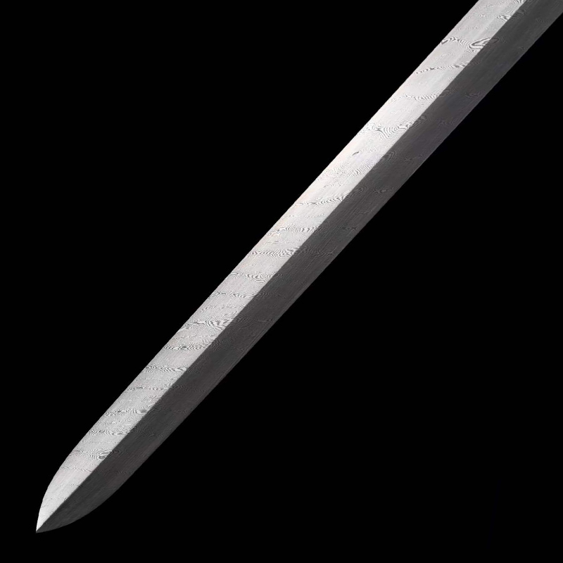 DRAGON FURY CANE SWORD Pattern Steel Sheath Lock Handcrafted Battle-Ready - Spartan Blades Club - 陳氏劍莊1892