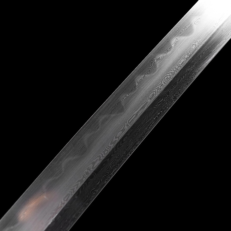 KINGDOM GUARD | KATANA | Damascus Steel - Clay-tempred - Battle-reday - SAMURAI SWORD | HANDCRAFTED - Spartan Blades Club - 陳氏劍莊1892