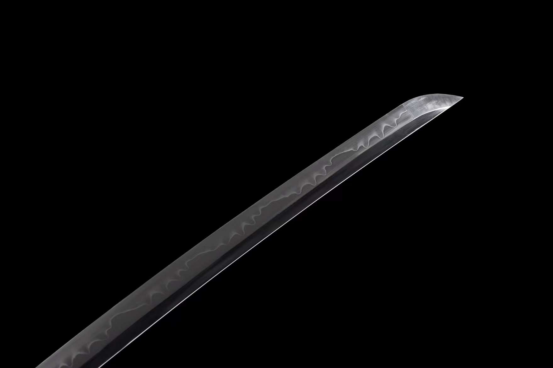冷たい炎の剣 COLDEN FLAME Tachi Samurai Katana Sword Clay Tempered True Hamon Full-Tang - Spartan Blades Club - 陳氏劍莊1892