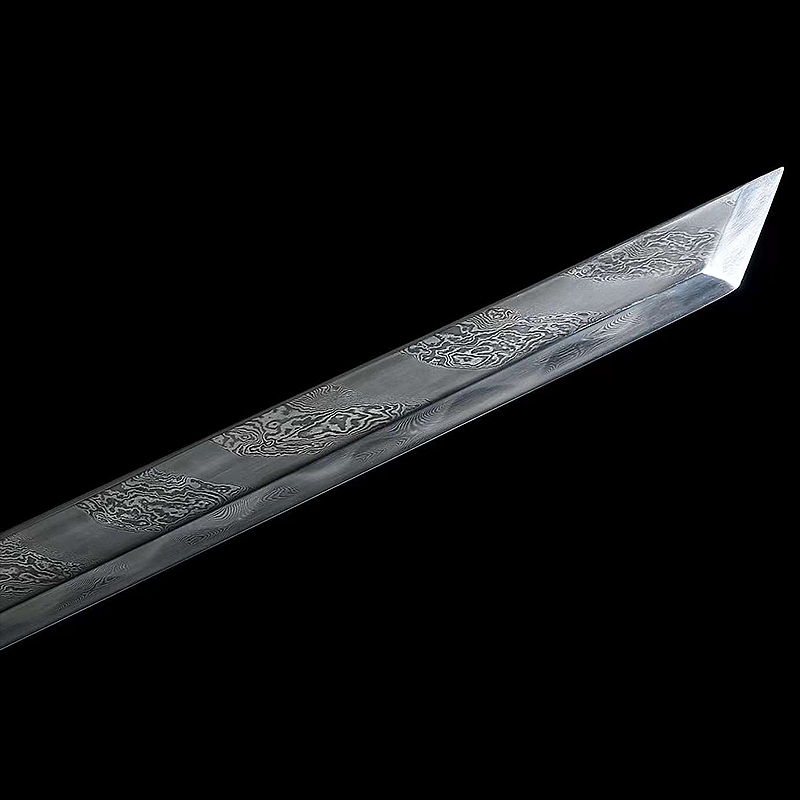 Ancient Phoenix-Dvil Ray skin version | Battle-Ready Premium Sword | Thousands layers steel | Clay tempered | Handcrafted - Spartan Blades Club - 陳氏劍莊1892