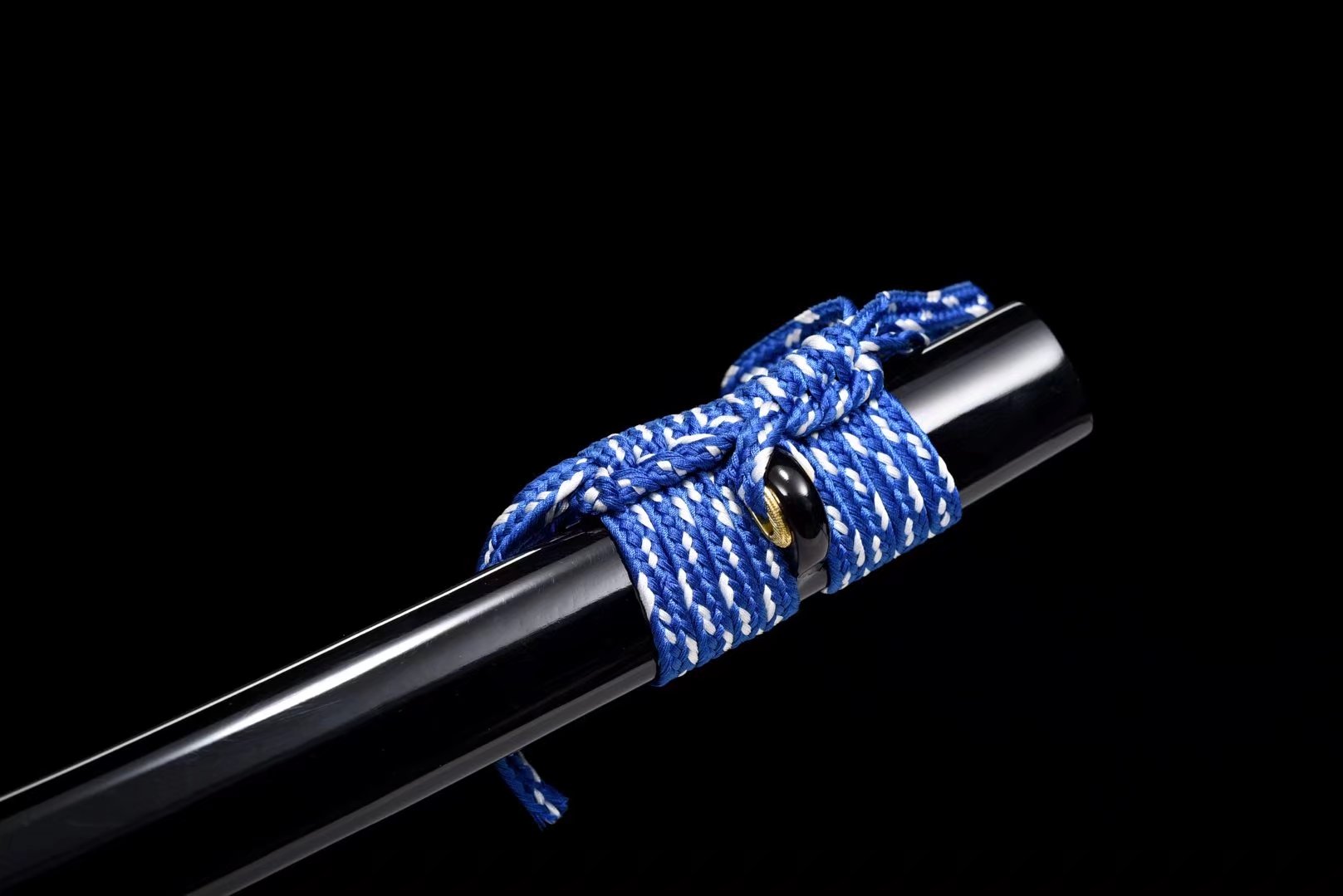 Katana | Copper hollow out gilded glided silver | Damascus Tempered | Accessories Copper gilded glided silver | Battle-ready | High performance | Full-tang - Spartan Blades Club - 陳氏劍莊1892