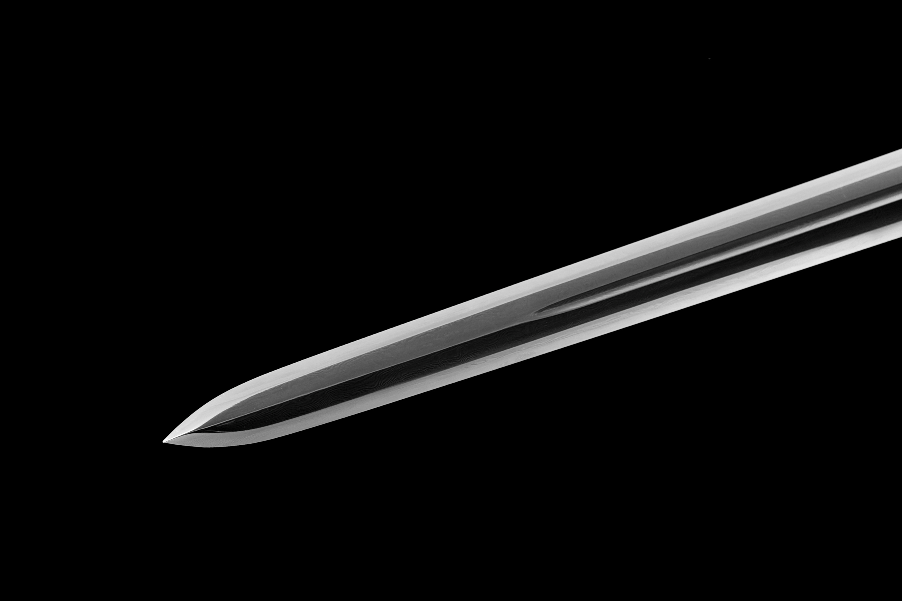 WARRIOR FURY | Damascus One-piece Sword | Ancient Forge Technique | Handcrafted - Spartan Blades Club - 陳氏劍莊1892