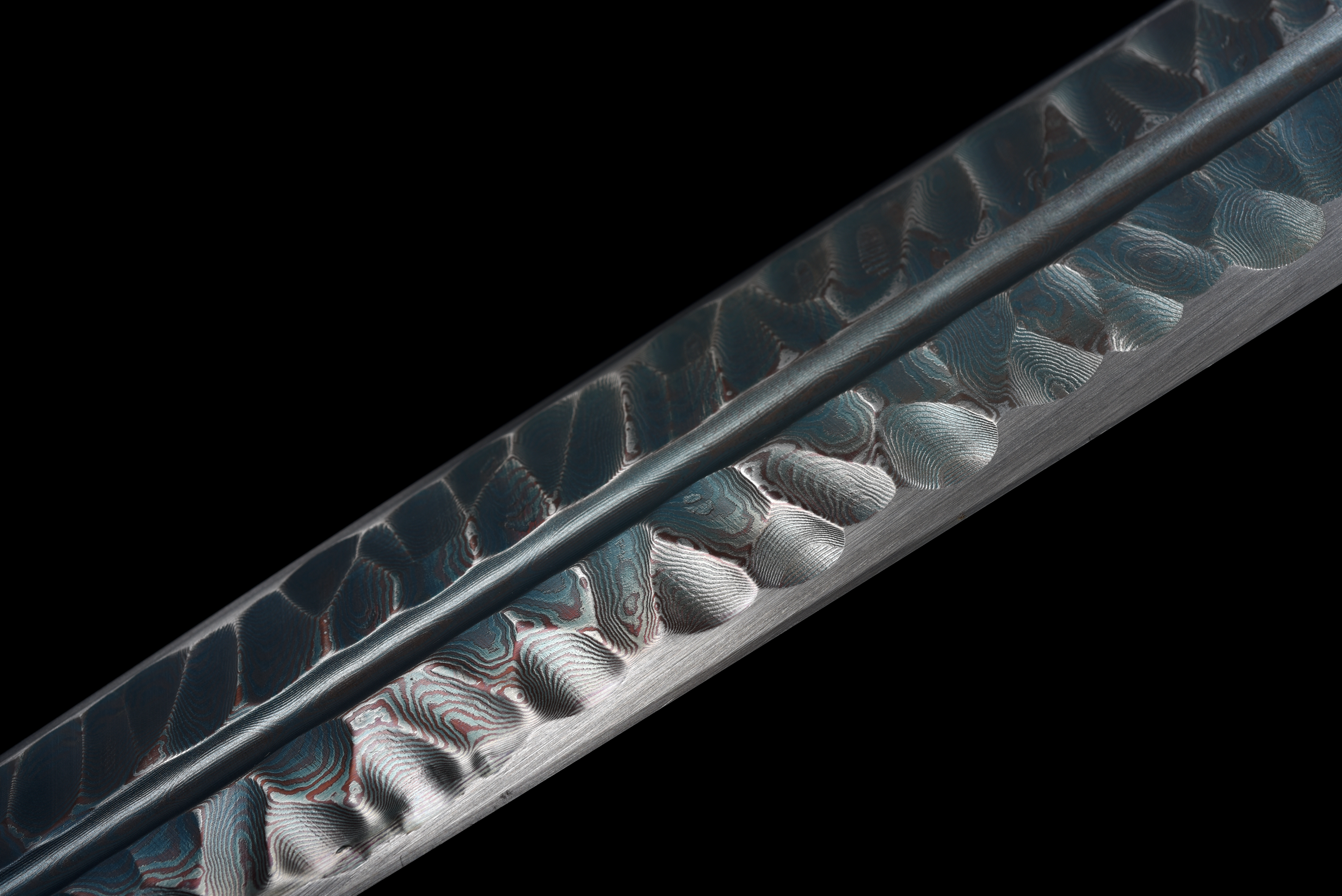 TITAN ROAR 4 | One-Piece Sword | Damascus Steel | Handcrafted | Double-edges - Spartan Blades Club - 陳氏劍莊1892