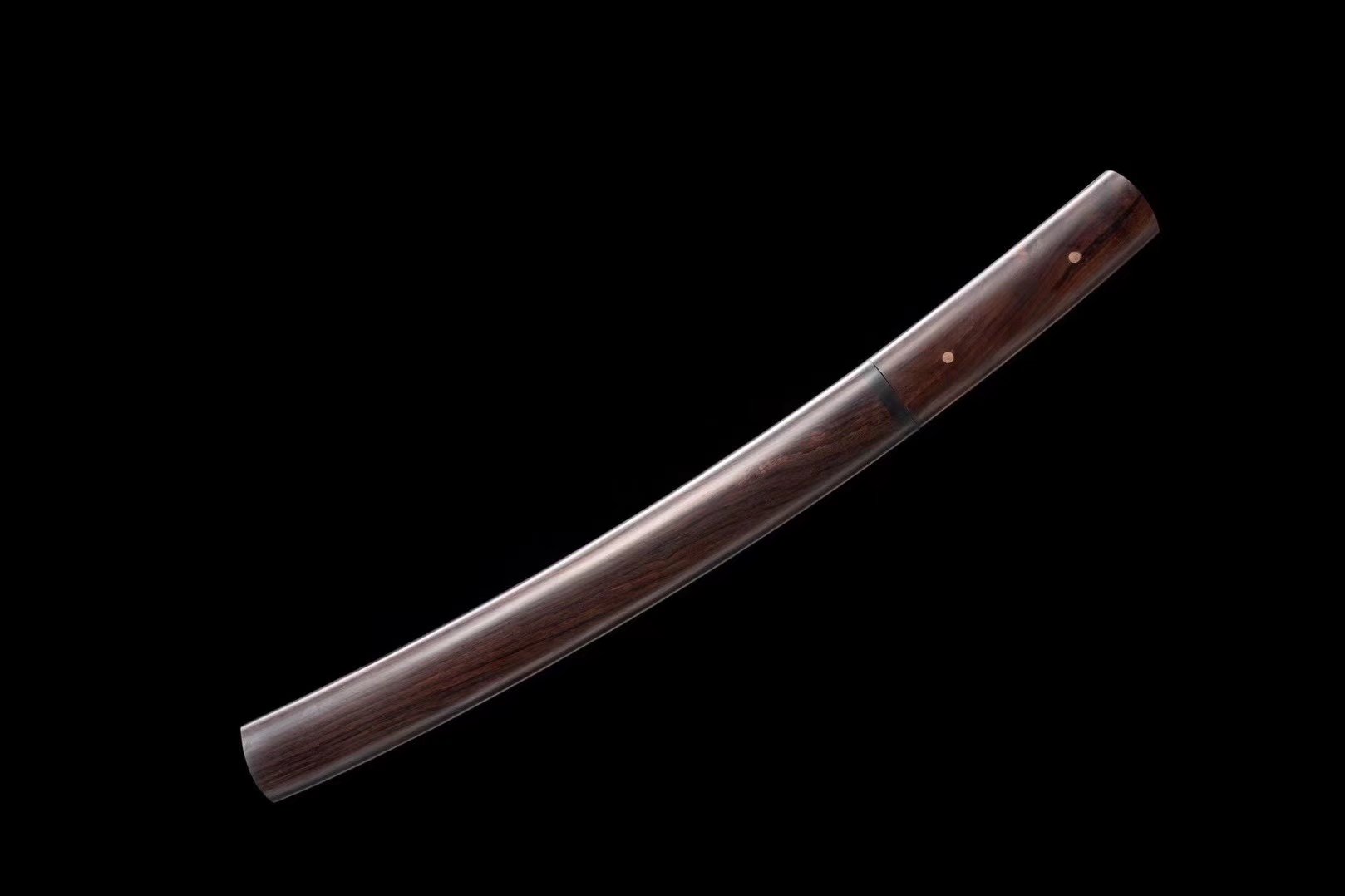 Tanto | T10 Steel Clay tempered | Ebony Sheath | Ebony Handle | Copper Accessories | Hand forged sharpened | High performance | Razor sharp | Battle-ready | Full-tang - Spartan Blades Club - 陳氏劍莊1892