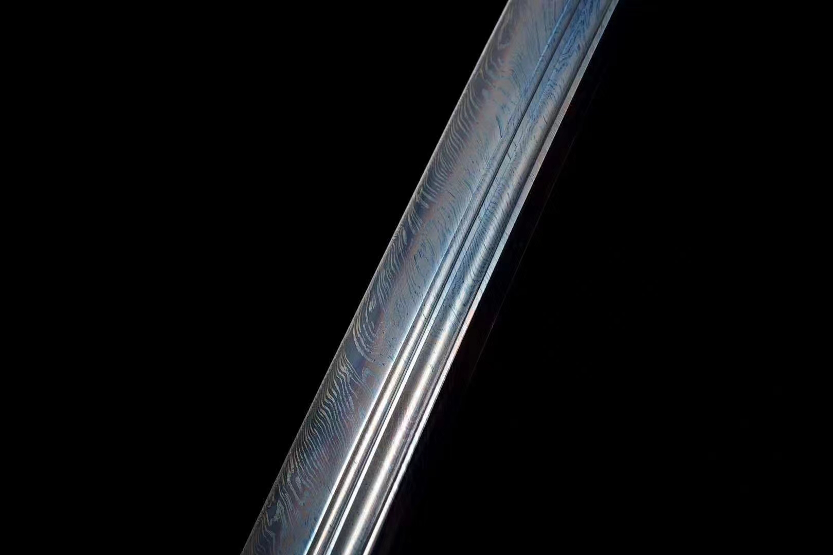 Viking Style Blade | Damascus Steel | One-Piece | Handcrafted - Spartan Blades Club - 陳氏劍莊1892