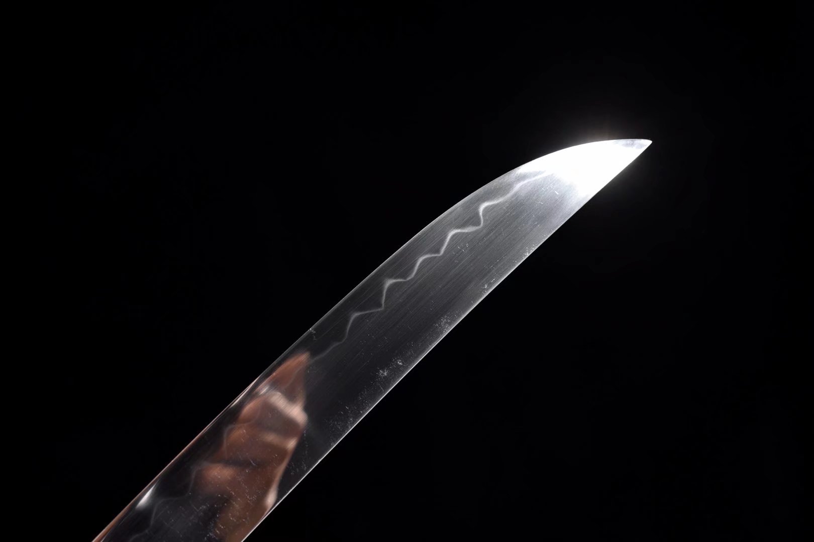 Tanto | T10 Steel Clay tempered | Copper Accessories | Ray-skin Sheath | Ray-skin Handle | Hand forged sharpened | High performance | Razor sharp | Battle-ready | Full-tang - Spartan Blades Club - 陳氏劍莊1892