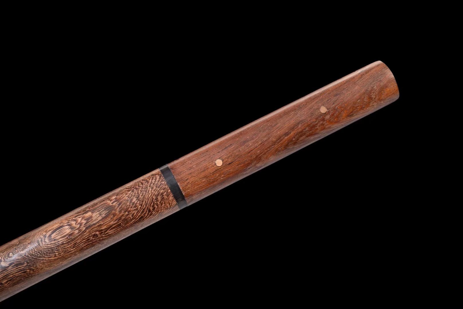 Shirasaya Chokuto| Ebony Sheath | High manganese steel Hand forged | Hand sharpened | Razor sharp | Battle-ready | Full-tang - Spartan Blades Club - 陳氏劍莊1892