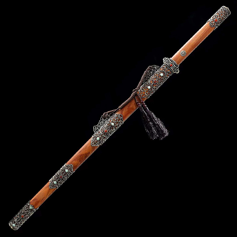 Royal Honor | Tangdao Sword | Battle-Ready | Thousands layers steel | Clay tempered | Handcrafted - Spartan Blades Club - 陳氏劍莊1892