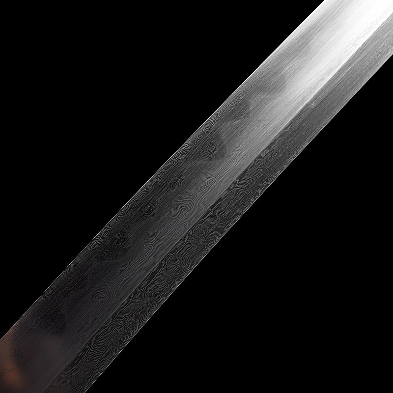 SOLAR SAMURAI | KATANA | Damascus steel - Clay-tempered - Spartan Blades Club - 陳氏劍莊1892