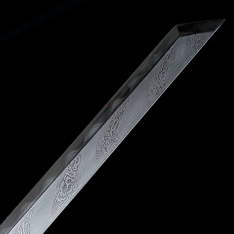 Ancient Kylin | Battle-Ready Premium Sword | Damascus steel | Clay-tempered | Folded Hammered | Handcrafted - Spartan Blades Club - 陳氏劍莊1892