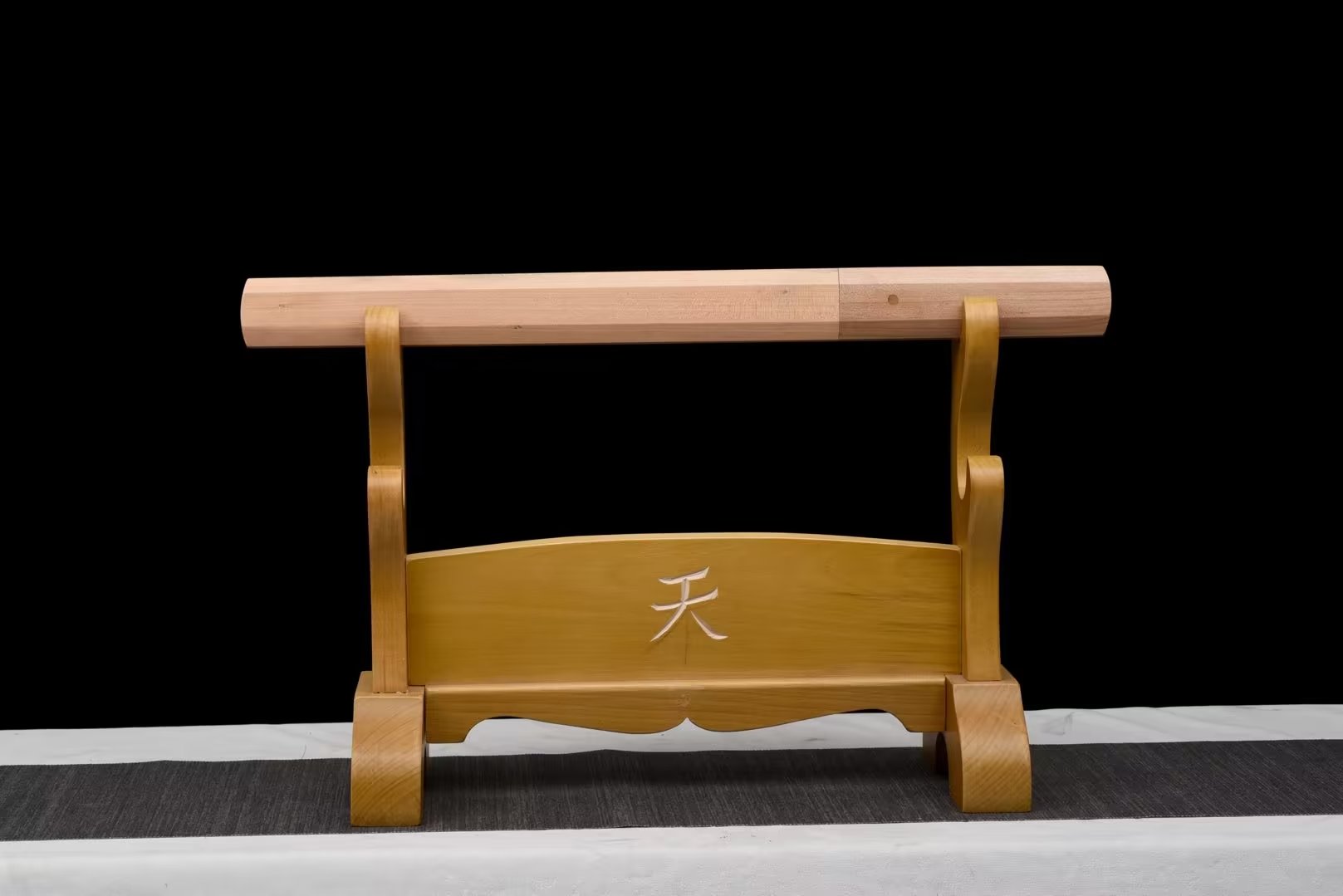 Tanto | Damascus | Copper Accessories | Wooden Sheath | Hand forged sharpened | High performance | Razor sharp | Battle-ready | Full-tang - Spartan Blades Club - 陳氏劍莊1892