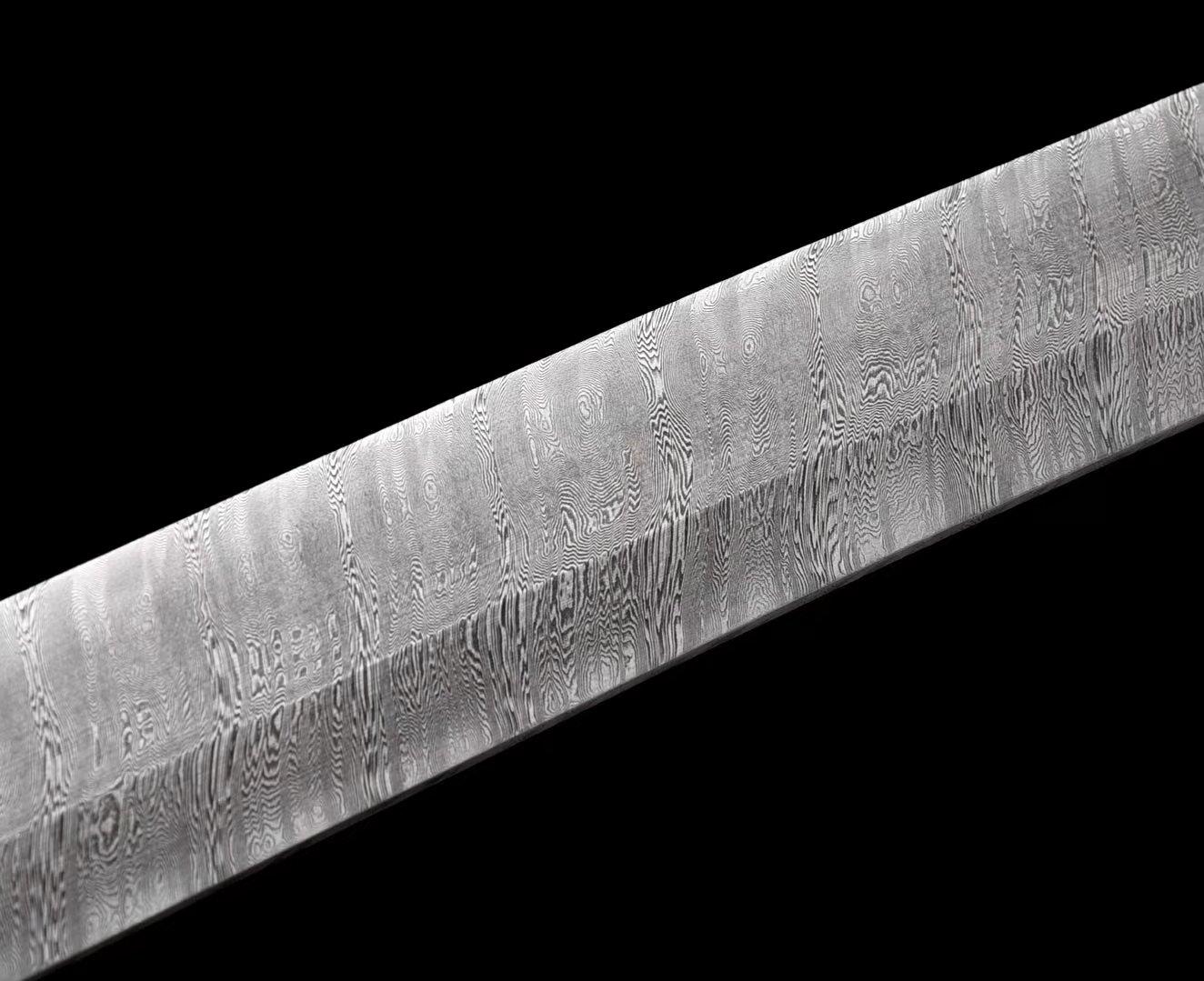 Tachi | Damascus Real hamon | Leather Sheath | Hollow out Copper Gilded Glided silver | Hand sharpened  | High performance | Razor sharp | Battle-ready | Full-tang - Spartan Blades Club - 陳氏劍莊1892