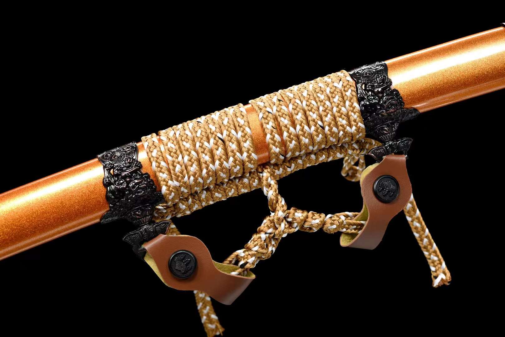 黄金の菊の剣 Golden Chrysanthemum Tachi Samurai Katana Sword Full-Tang - Spartan Blades Club - 陳氏劍莊1892