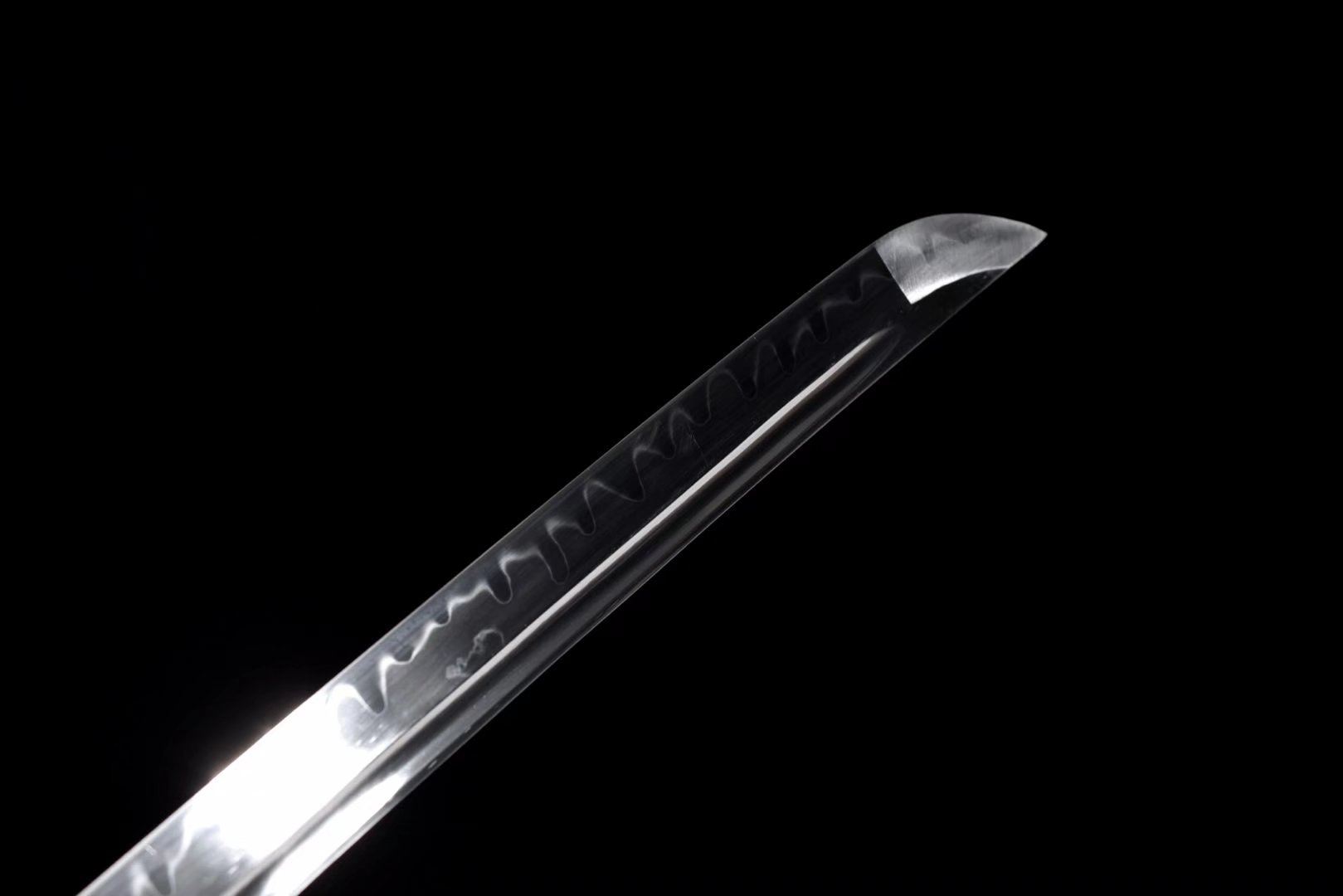 Shirasaya| T10 Steel Clay tempered | Ebony Sheath | Copper Accessories | Hand forged sharpened | Full-tang | Battle-ready | Razor sharp | High performance - Spartan Blades Club - 陳氏劍莊1892