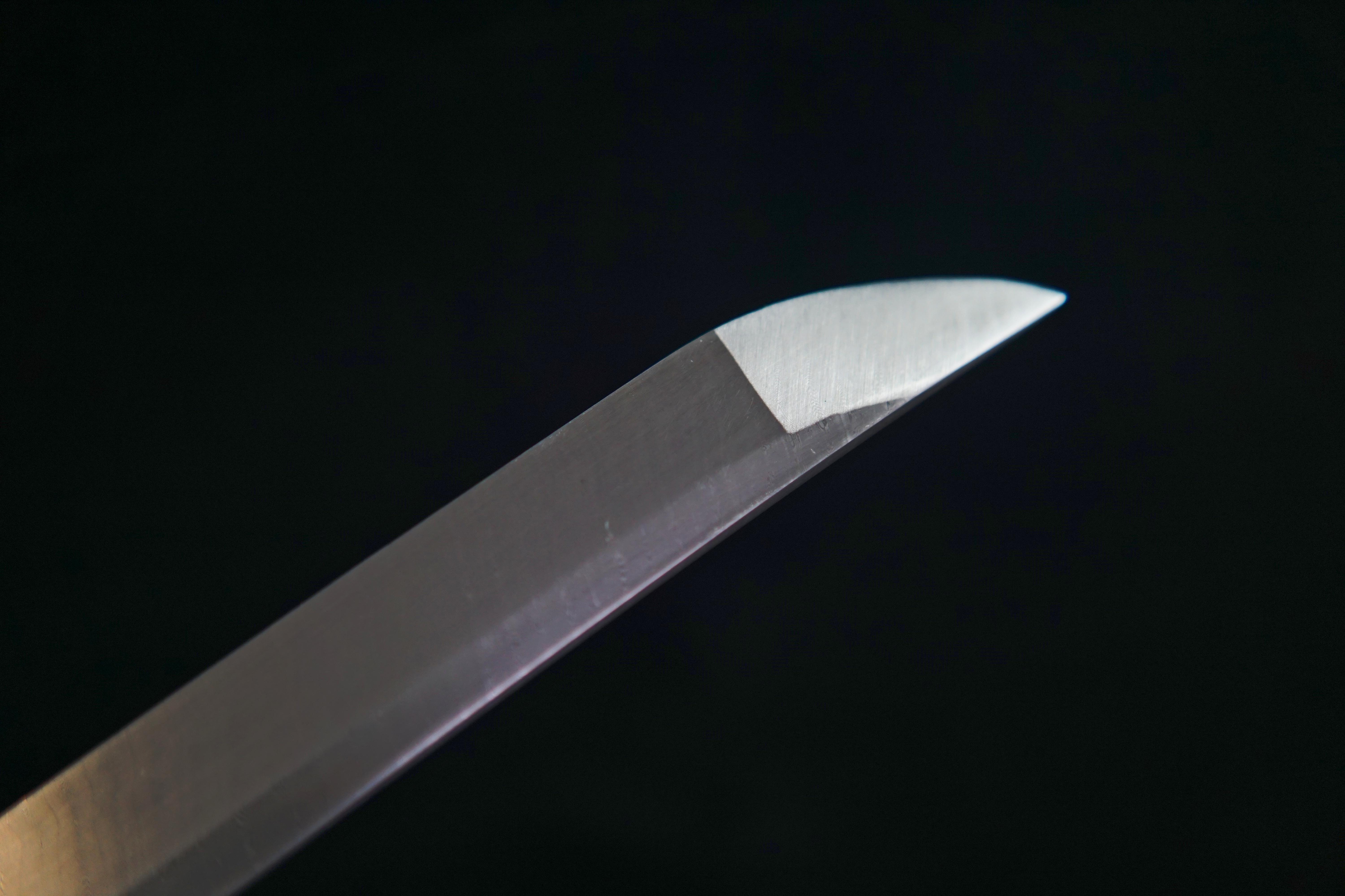 TK02 Tachi | Soul of the Samurai（武士魂） Tachi - Hand-Forged Damascus Steel Blade, Exquisite Copper Fittings - 117cm/46