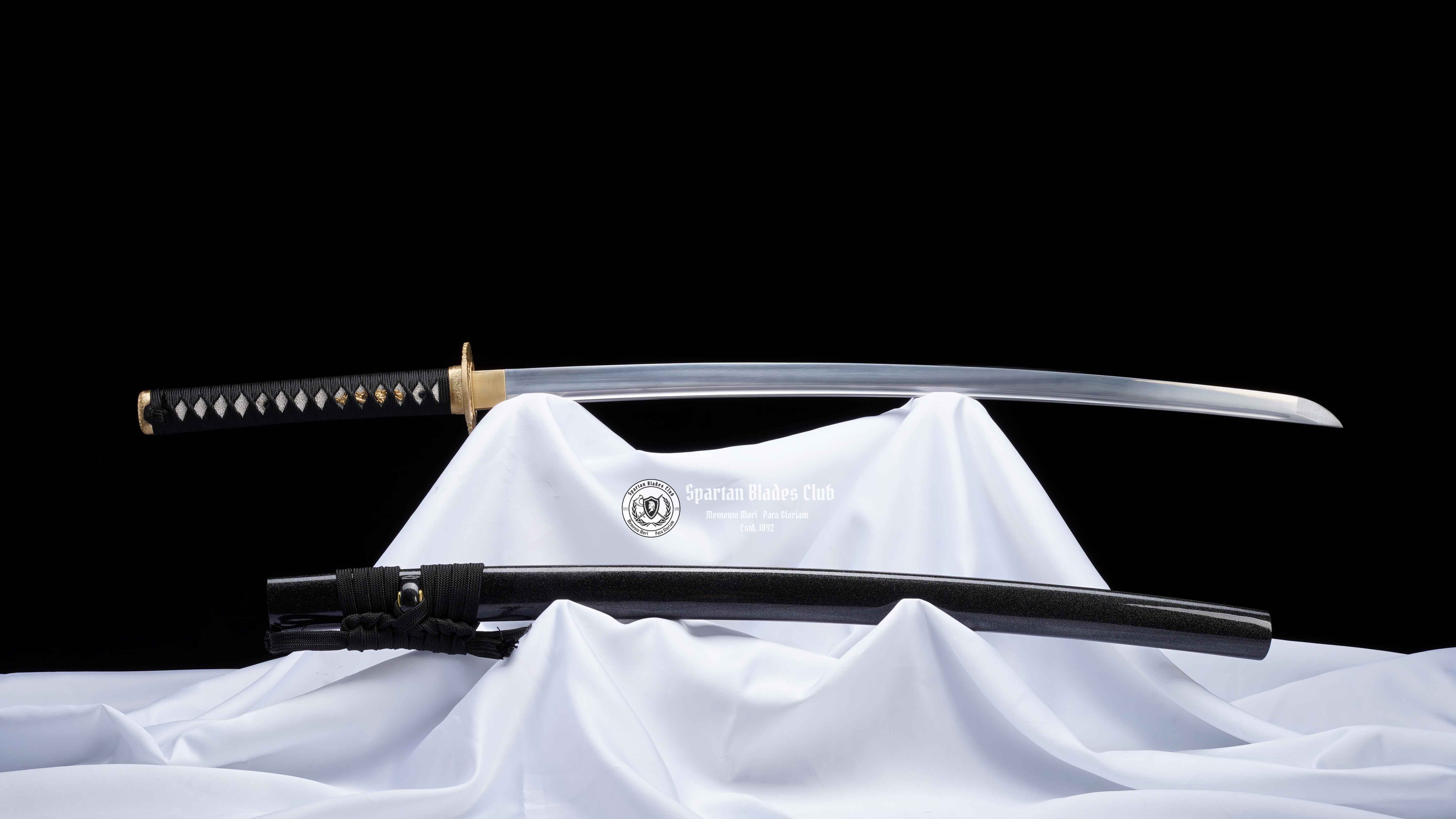 HYS04 | Hongyuan (鸿渊-肆) Katana | Spring Steel | Fully Functional | Super Sharp | High Performance | Shinogi-Zukuri | S.B.C - Spartan Blades Club - 陳氏劍莊1892