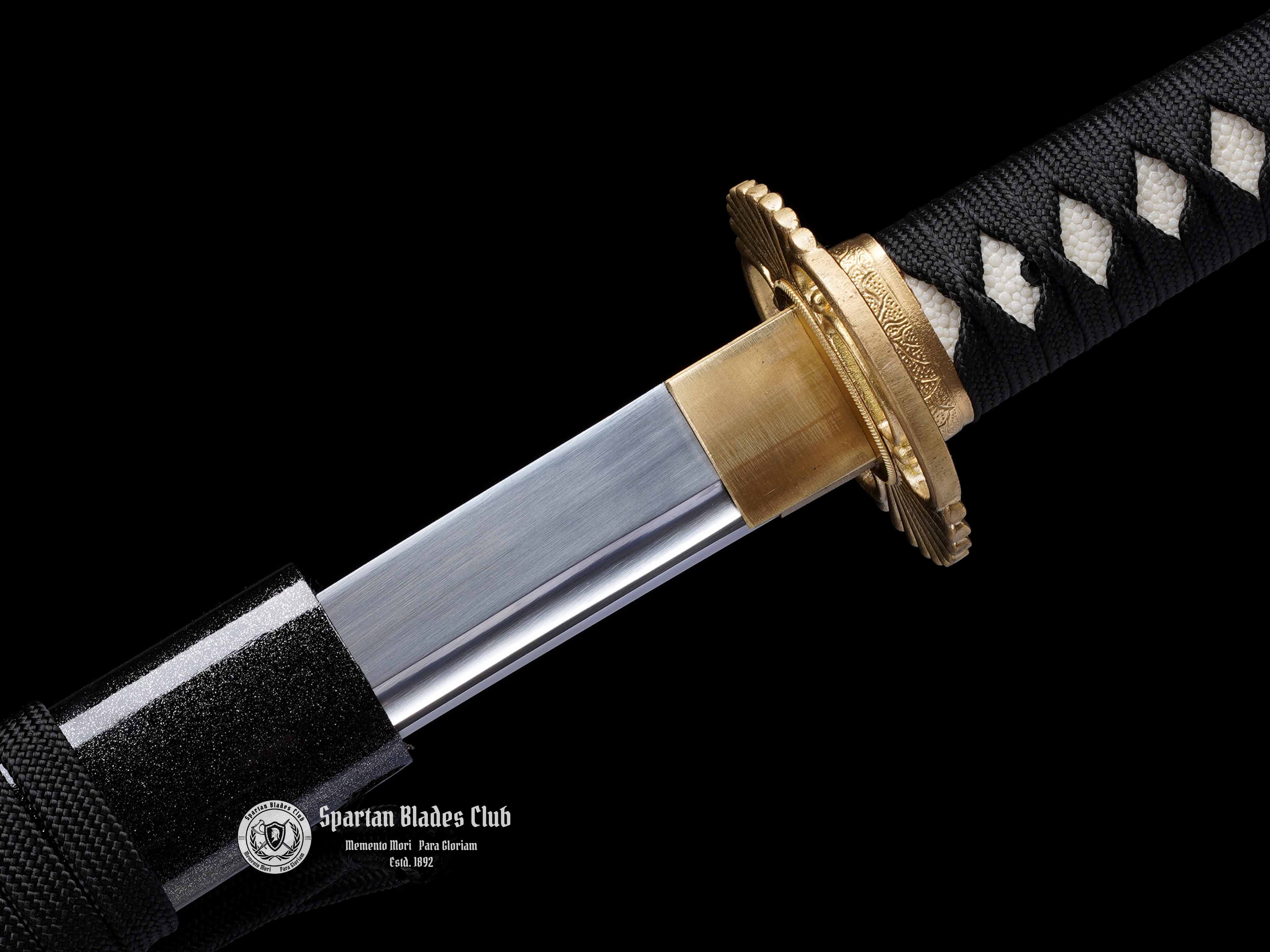 HYS04 | Hongyuan (鸿渊-肆) Katana | Spring Steel | Fully Functional | Super Sharp | High Performance | Shinogi-Zukuri | S.B.C - Spartan Blades Club - 陳氏劍莊1892