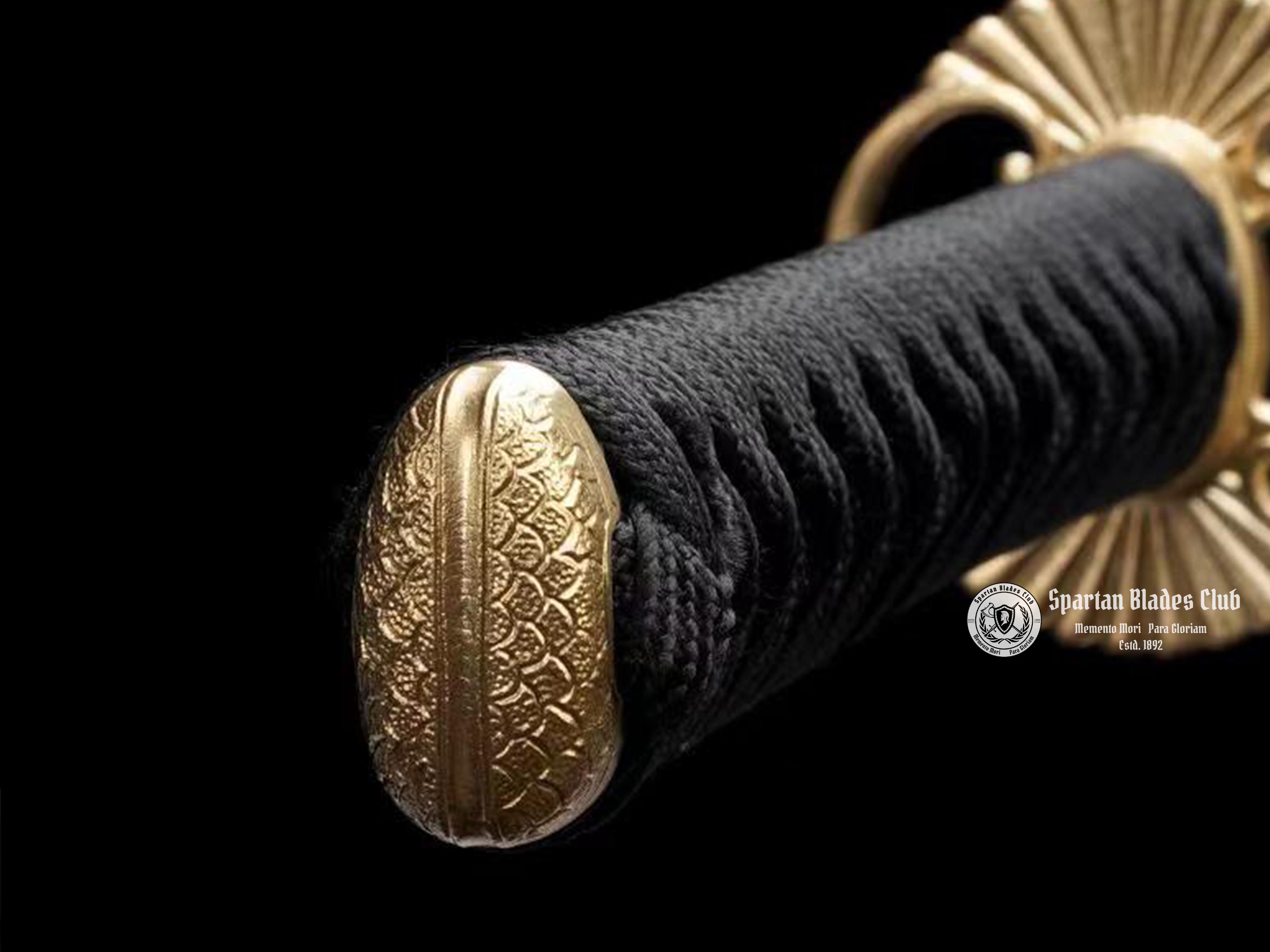 HYS04 | Hongyuan (鸿渊-肆) Katana | Spring Steel | Fully Functional | Super Sharp | High Performance | Shinogi-Zukuri | S.B.C - Spartan Blades Club - 陳氏劍莊1892