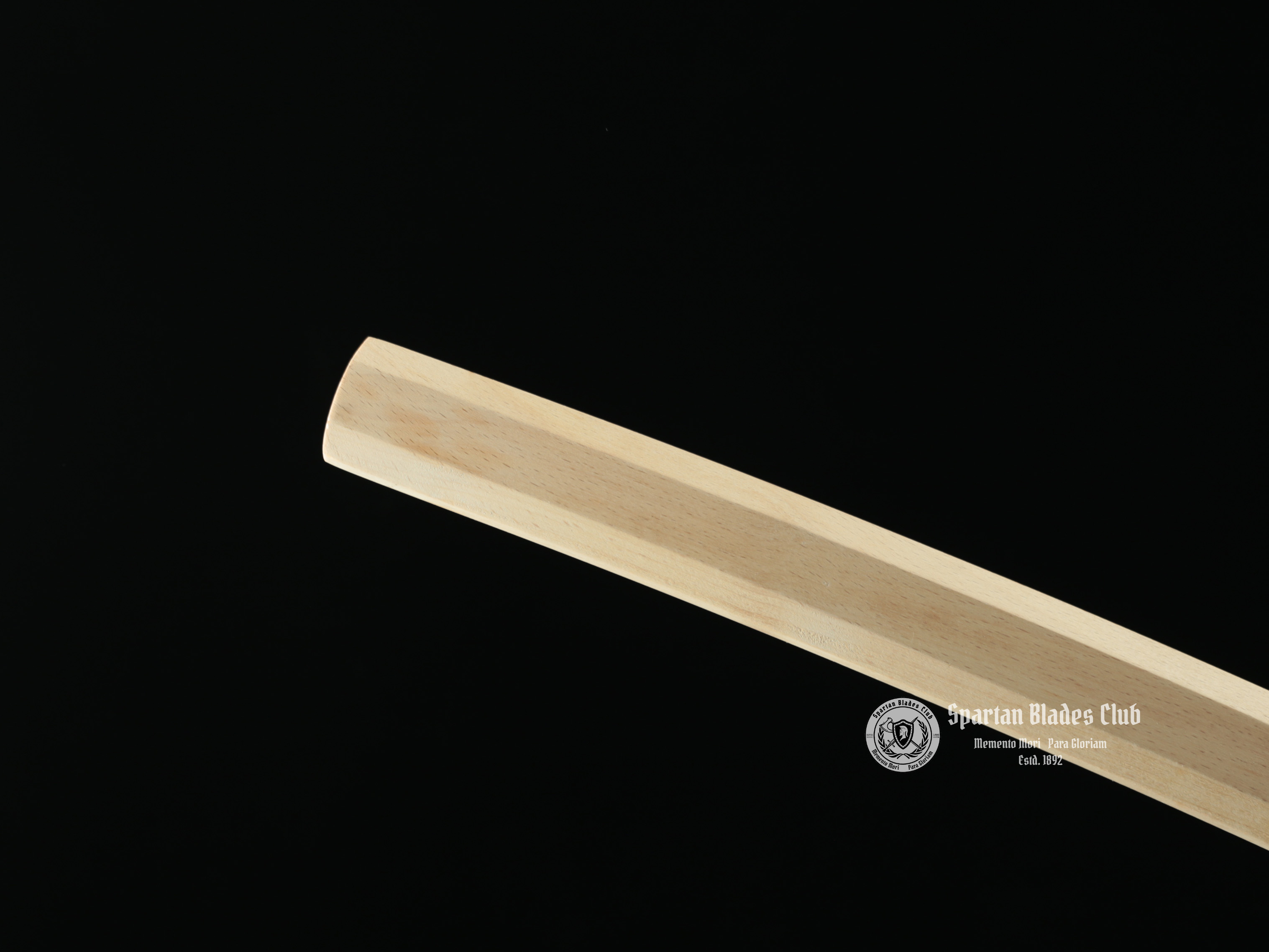 TK28 白枭 (Bai Xiao) Shirasaya - T10 Steel Blade with Clay Tempered - Brass and Buffalo Horn Fittings - Spartan Blades Club - Spartan Blades Club - 陳氏劍莊1892