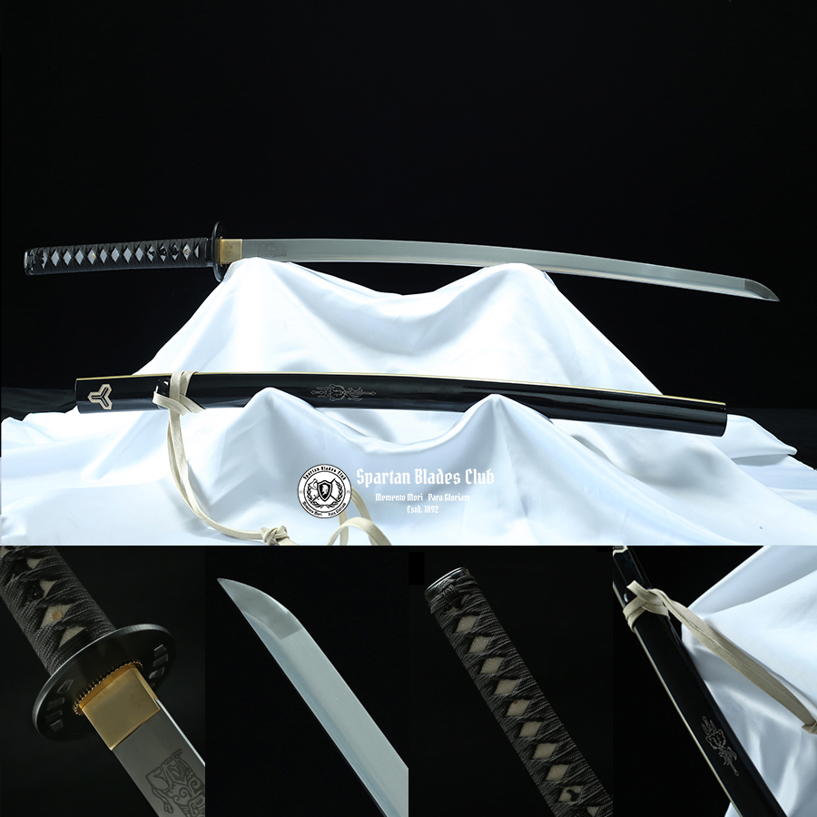 TK44 Kill Bill | Hattori Hanzo | Beatrix Kiddo's Iconic Katana - Best Replica | Spring Steel | Fully Functional | Super Sharp | High Performance | Battle-ready | S.B.C - Spartan Blades Club