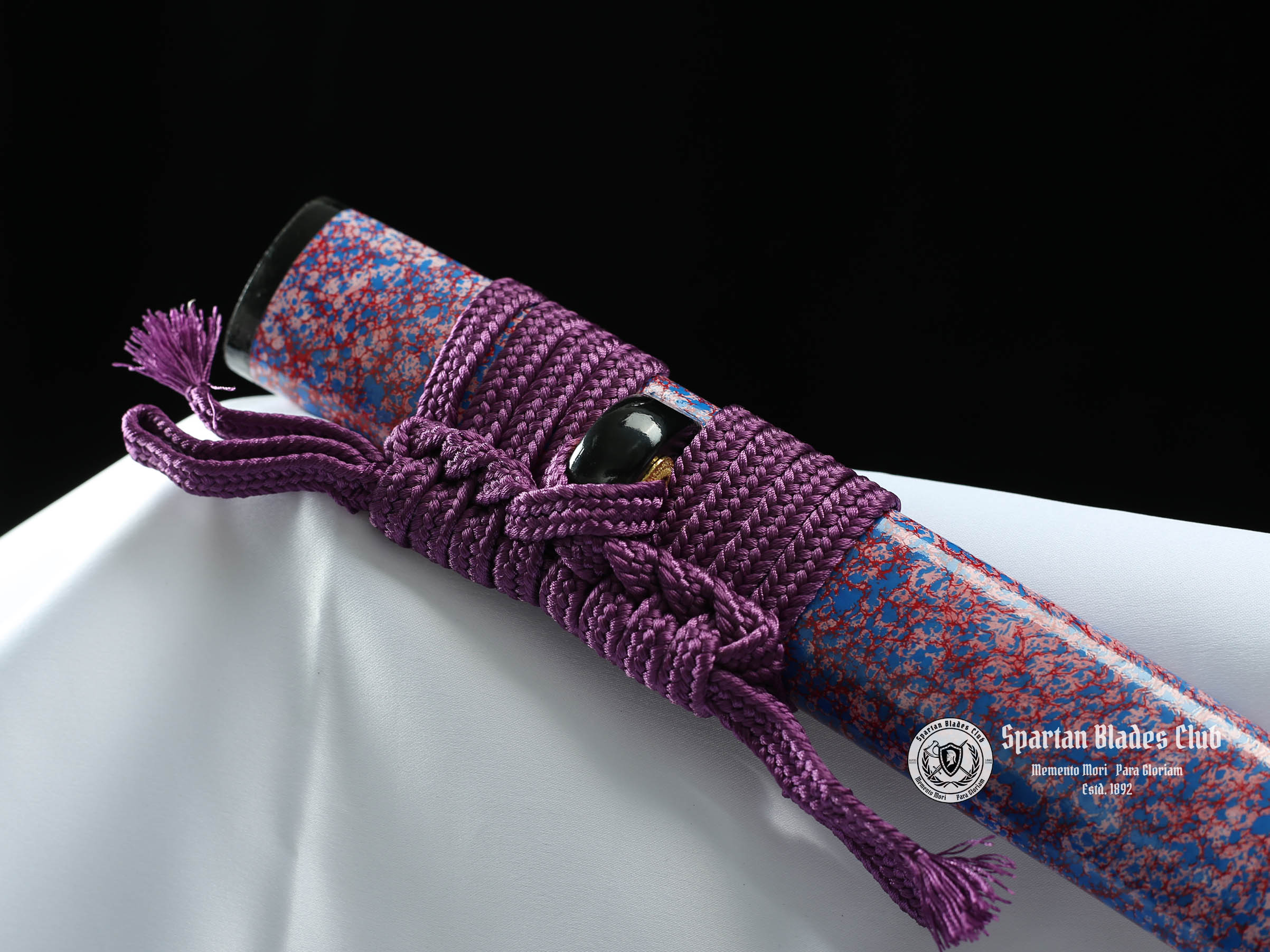 [New] Violet Samurai Katana - T10 Steel - Sharp - Battle Ready - Full Tang - SBC - Spartan Blades Club - 陳氏劍莊1892